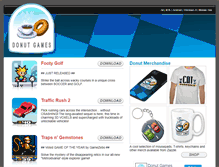 Tablet Screenshot of donutgames.com
